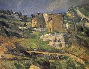 Maisons a L-Estaque, Paul Cezanne